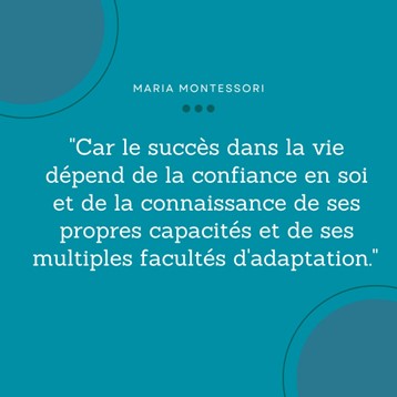 Citation Montessori